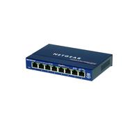 NETGEAR ProSAFE Unmanaged Switch - GS108 - Desktop - 8 Gigabit Ethernet poorten