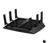 Netgear R8000-100PAS Nighthawk X6 Wireless Router 802.11A/B/G/n/AC Desktop, Black
