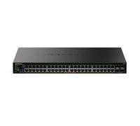 NETGEAR S350 Series 52-Port Gigabit Ethernet PoE+ Smart Managed Essentials Switch - 48 x 1G PoE+ @ 380W, 4 x 1G Dedicated SFP - Desktop or Rackmount (GS348TPv2)