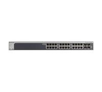 NETGEAR Smart XS728T - Switch - L3 Lite - smart - 24 x 10GBase-T + 4 x 10 Gigabit SFP+ - desktop, rack-mountable