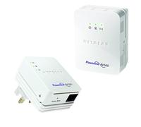 NETGEAR XWNB5201-100UKS 500Mbps Powerline Wi-Fi Extender/Access Point Kit (Wi-Fi Booster)