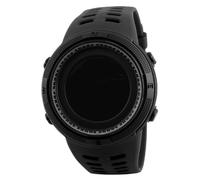 NethCasti Men Digital Watch Electronic Countdown Watch Waterproof Wrist Colok with Leather Band Redmen Digital