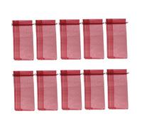 NethCasti Wine Bottle Gift Bags Drawstring Wine Storage Pouches for Present Weddings Party 10PCS