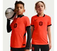 Netherlands 2026 Match Home Older Kids' Nike Aero-FIT Football Authentic Shirt - Orange - Polyester M