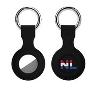 Netherlands Country Compatible with AirTag Holder Keyring 1PCS | Cute GPS Navigation Cases Silicone Item Finders Protective Cover with Keychain