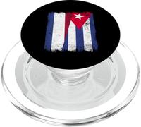 Netherlands Cuba Half Flag Dutch Cuban Heritage PopSockets PopGrip for MagSafe