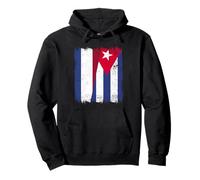 Netherlands Cuba Half Flag Dutch Cuban Heritage Pullover Hoodie