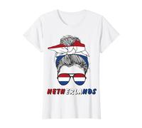 Netherlands, Dutch Girl, Netherlands Flag, Nederland T-Shirt