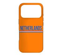 NETHERLANDS FLAG BAND NEDERLAND ATHLETIC SPORTY JERSEY STYLE Case for iPhone 17 Pro