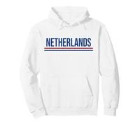 NETHERLANDS FLAG BAND NEDERLAND ATHLETIC SPORTY JERSEY STYLE Pullover Hoodie