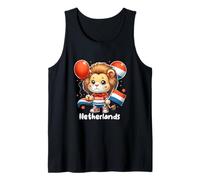 Netherlands Flag Tshirt, Netherlands map Tshirts for Girls Tank Top