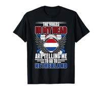 Netherlands Holiday Holland Dutch Flag T-Shirt