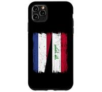 Netherlands Iraq Half Flag Dutch Iraqi Jersey Case for iPhone 11 Pro Max