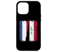 Netherlands Iraq Half Flag Dutch Iraqi Jersey Case for iPhone 12 Pro Max