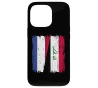 Netherlands Iraq Half Flag Dutch Iraqi Jersey Case for iPhone 13 Pro
