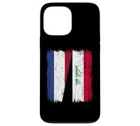Netherlands Iraq Half Flag Dutch Iraqi Jersey Case for iPhone 13 Pro Max