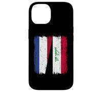 Netherlands Iraq Half Flag Dutch Iraqi Jersey Case for iPhone 14