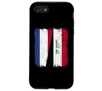 Netherlands Iraq Half Flag Dutch Iraqi Jersey Case for iPhone SE (2020) / 7 / 8
