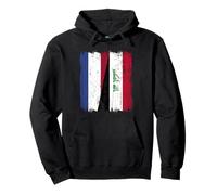 Netherlands Iraq Half Flag Dutch Iraqi Jersey Pullover Hoodie