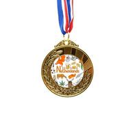 Netherlands Landscap Animals National Flag Gold Award Winner Medal First Place Ribbon