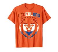 Netherlands Nederland Nederlandse vlag, Dutch Lion Orange T-Shirt