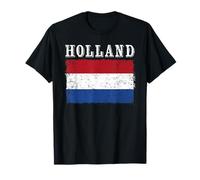 Netherlands Patriotic Dutch Flag Men Women Kids Holland T-Shirt
