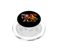 Netherlands Portugal Flag Portuguese Netherlands Holland PopSockets PopGrip for MagSafe