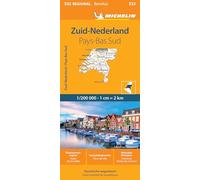 Netherlands South - Michelin Regional Map 532