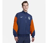 Netherlands Strike Men's Nike Dri-FIT Football Jacket - Blue - Polyester S
