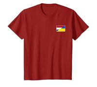 NETHERLANDS UKRAINE FLAG DUTCH UKRAINIAN NATIONALITY T-Shirt