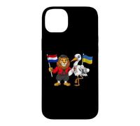 Netherlands Ukraine Flag Ukrainian Dutch Holland Roots Case for iPhone 14 Plus