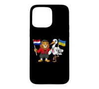Netherlands Ukraine Flag Ukrainian Dutch Holland Roots Case for iPhone 15 Pro Max