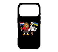 Netherlands Ukraine Flag Ukrainian Dutch Holland Roots Case for iPhone 17 Pro