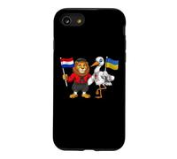 Netherlands Ukraine Flag Ukrainian Dutch Holland Roots Case for iPhone SE (2020) / 7/8