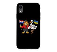 Netherlands Ukraine Flag Ukrainian Dutch Holland Roots Case for iPhone XR