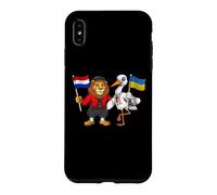 Netherlands Ukraine Flag Ukrainian Dutch Holland Roots Case for iPhone XS Max