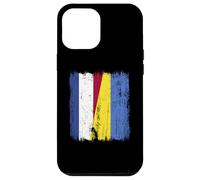 Netherlands Ukraine Half Flag Dutch Ukrainian Heritage Case for iPhone 12 Pro Max