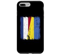 Netherlands Ukraine Half Flag Dutch Ukrainian Heritage Case for iPhone 7 Plus/8 Plus