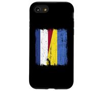 Netherlands Ukraine Half Flag Dutch Ukrainian Heritage Case for iPhone SE (2020) / 7/8
