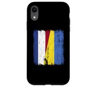 Netherlands Ukraine Half Flag Dutch Ukrainian Heritage Case for iPhone XR