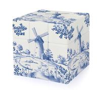 Netherlands Windmill Landscape Puzzles for Adults 3x3 Speed Cube Travel Games