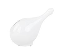 NETI POT for nasal irrigation, modern ceramic pot with white glazing, nasal irrigator, sinus rinse, Nethi Pot