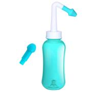 Neti Pot Sinus Rinse Bottle 300ml Sinus Rinse Kit Nose Wash Cleaner Pressure Rinse Nasal Irrigation for Adult & Kid BPA Free