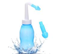 Neti Pot Sinus Rinse kit Nose Wash Cleaner Pressure Rinse Nasal Irrigation 300ml Sinus Rinse Bottle for Adult & Kid (Blue)