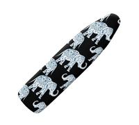 NETILGEN Ironing Board Covers Replacement Cover Elasticated Iron Board Cover Scorch Resistant Home Decoration M for Dimensions 115-122 x 36-40 cm, Mandala Elephant
