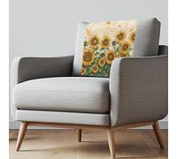 NETILGEN Music Notes Butterfly Sunflower Recliner Headrest Protector Soft Fabric Head Rest Cover for Recliner Easy to Install Sofa Chair Protector Covers Home Couch Decoration 1 PCS