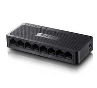 Netis 8 Port 10/100Mbps Fast Ethernet Switch | Desktop Ethernet Splitter, Hub, Plug and Play, Traffic Optimization Auto-Negotiation RJ45 Ports with Compact Design