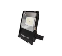 Netlighting 100W Precision Plus Area Floodlight 13000LM 3000K Non Dim IP66 IK08 5 Yr Warranty in Black Netlighting Black