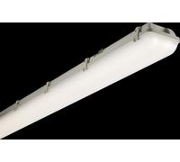 Netlighting 6ft Twin LED Non Corrosive Emergency 6000K 230V IP65 69W in Grey Netlighting Grey