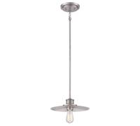 Elstead Lighting Admiral 1 Light Mini Pendant - Antique Nickel